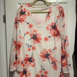 Pinkblush Floral Shift Dress
